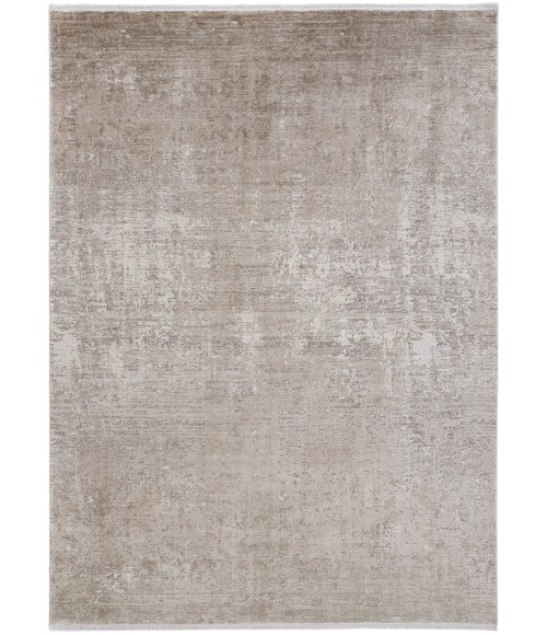 Feizy Cadiz Gradient Watercolor Rug, Taupe/Gray/Tan, 3ft-1in x 5ft Area Rug