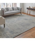 Feizy Eastfield Casual Abstract, Silver/Gray, 2'-6" x 8' Runner