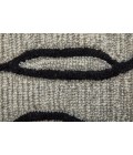 Feizy Enzo Casual Abstract, Ivory/Black/Taupe, 9'-6" x 13'-6" Area Rug