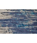Feizy Indio Industrial Abstract, Tan/Blue/Ivory, 8' x 10' Area Rug