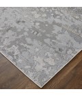 Micah Area Rug Feizy Micah Industrial Abstract, Silver/Gray/White, 13' x 20' Area Rug