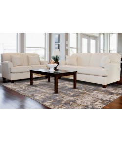 Feizy Waldor 3969F GOLD/STERLING Area Rug 8 ft. X 11 ft. Rectangle