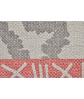 Adia Area Rug Feizy Adia Global Diamond, Gray/Ivory/Orange, 8' x 11' Area Rug