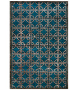 Feizy Dim Sum 6071F AZURE Area Rug 3 ft. 6 in. X 5 ft. 6 in. Rectangle