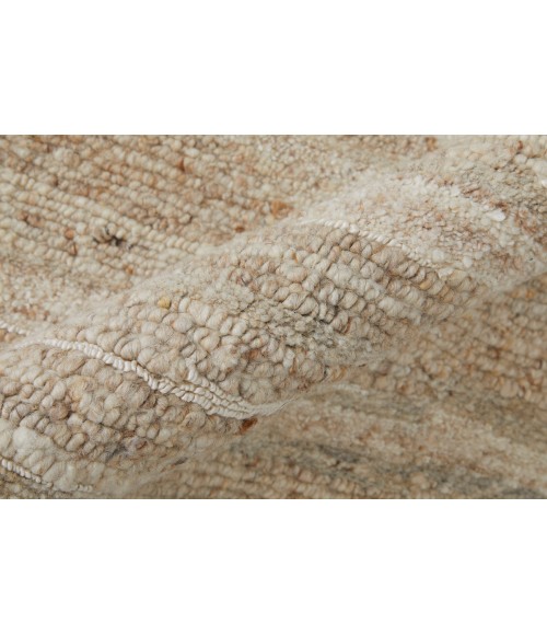 Feizy Navaro Scandinavian Distressed, Ivory, 9' x 9' Round Rug