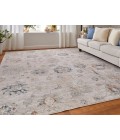 Feizy Pasha BEIGE/BLUE Rug PAS39M9F 2 ft. X 3 ft. Rectangle - Rugs Town Feizy Pasha BEIGE/BLUE PAS39M9F 2 ft. X 3 ft. Rectangle Rug