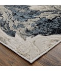Micah Area Rug Feizy Micah Industrial Abstract, Ivory/Black/Taupe, 2'-10" x 7'-10" Runner