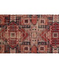 Nolan Area Rug Feizy Nolan Vinatge Style Tribal Kazak Rug, Ochre Red/Charcaol Gray, 12ft-10in x 15ft