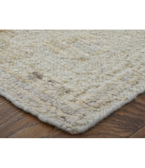 Feizy Grafton LIGHT SILVER GFT69F9F 5 ft. 6 in. X 8 ft. 6 in. Rectangle Rug