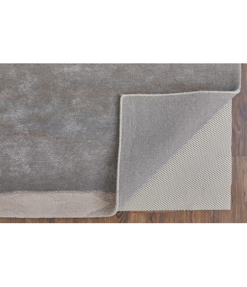 Feizy Anya Industrial Abstract, Ivory/Gray, 2' x 3' Area Rug