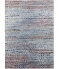 Feizy Edgemont Casual Abstract, Blue/Ivory/Orange, 10' x 14' Area Rug
