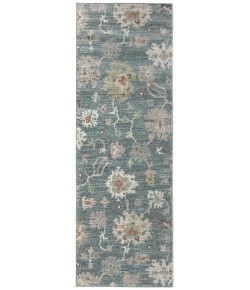 Feizy Dartmouth Blue/Ivory/Pink DRT39QMF 2 ft. 6 in. X 7 ft. 3 in. Rect. Rug