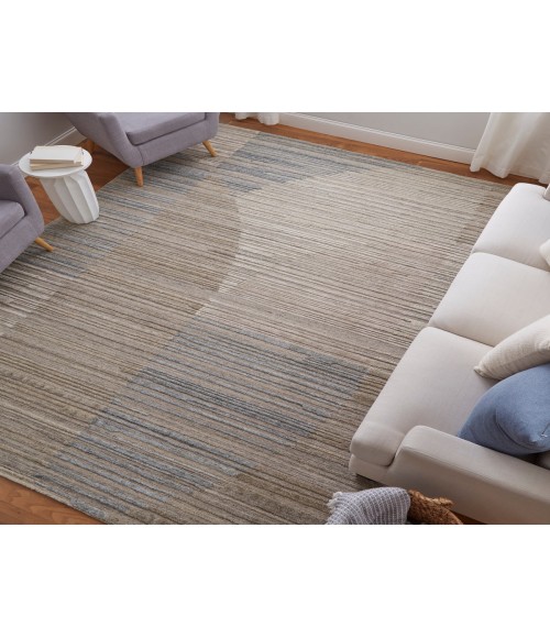 Feizy Elias GRAY/IVORY ELS69FXF 2 ft. 9 in. X 10 ft. Rectangle Rug