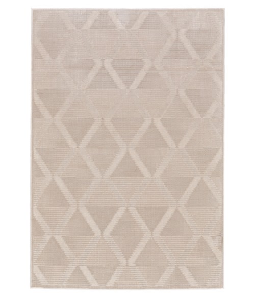 Prasad Area Rug Feizy Prasad Global Geometric, Ivory/Tan, 8' x 11' Area Rug