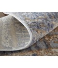 Laina Area Rug Feizy Laina Industrial Gradient & Ombre, Tan/Brown/Blue, 3' x 12' Runner