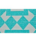 Granada Area Rug Feizy Granada Global Geometric, Blue/White, 8' x 10' Area Rug