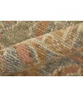 Feizy Carrington Vintage Oriental, Gray/Gold/Pink, 9'-6" x 13'-6" Area Rug