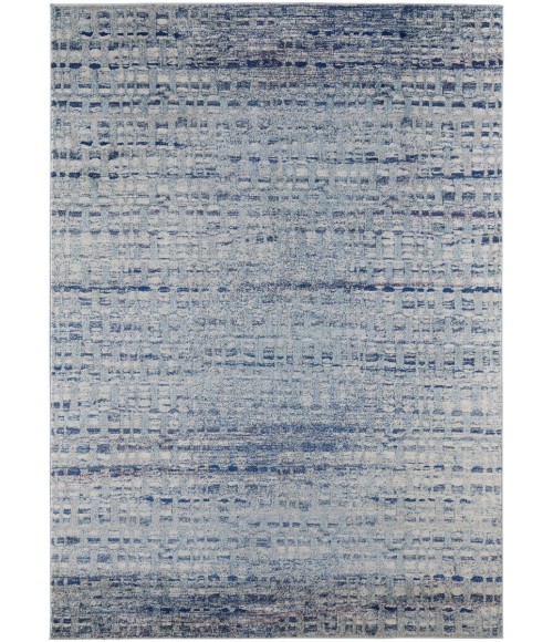 Feizy Edgemont Casual Abstract, Blue/Ivory, 10' x 14' Area Rug
