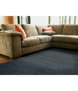 Feizy Durham I0526 DARK NAVY Area Rug 8 ft. X 10 ft. Rectangle
