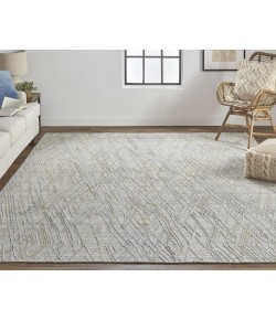 Feizy Elias 6589F SILVER Area Rug 3 ft. 6 in. X 5 ft. 6 in. Rectangle