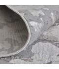 Micah Area Rug Feizy Micah Industrial Abstract, Silver/Gray/White, 13' x 20' Area Rug