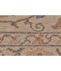 Amherst Area Rug Feizy Amherst Classic Bordered, Tan/Gray/Red, 3'-6" x 5'-6" Accent Rug
