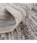 Alden Area Rug Feizy Alden Contemporary Bohemian Shag Rug, Gray/Red/Yellow, 9ft x 12ft Area Rug