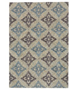 Feizy Bermuda 0742F GRAY/BLUE Area Rug 4 ft. X 6 ft. Rectangle