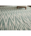 Feizy Wallace Blue/White WAL8A40F 2 ft. X 3 ft. Rect. Rug