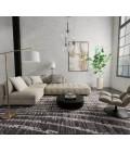 Feizy Skyview Black/Gray/Ivory Rug SKV39QDF 1 ft. 8 in. X 2 ft. 10 in. Rect. - Rugs Town Feizy Skyview Black/Gray/Ivory SKV39QDF 1 ft. 8 in. X 2 ft. 10 in. Rect. Rug