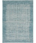 Feizy Maddox Modern Tufted Architectural Rug, Teal/Stillwater Blue, 8ft x 10ft