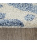 Feizy Wallace Blue/Ivory WAL8A39F 2 ft. X 3 ft. Rect. Rug