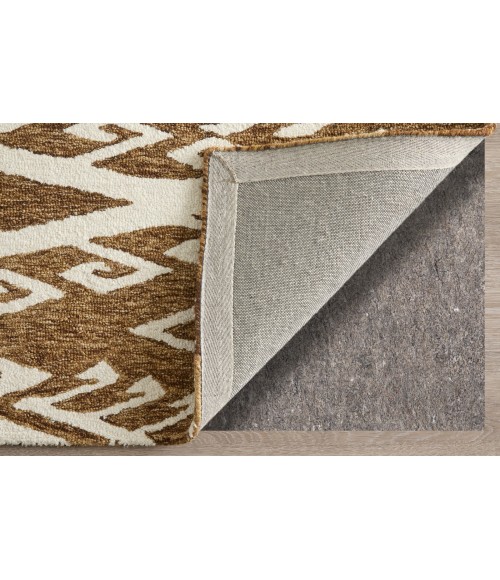 Feizy Wallace Brown/White WAL8A43F 2 ft. X 3 ft. Rect. Rug