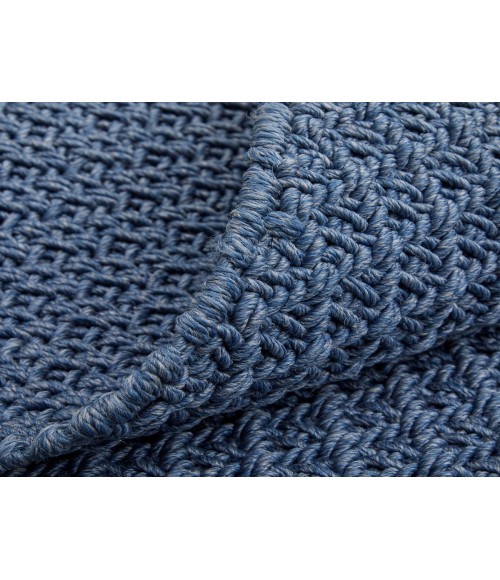 Feizy Tito BLUE TTO0826F 9 ft. X 12 ft. Rectangle Rug
