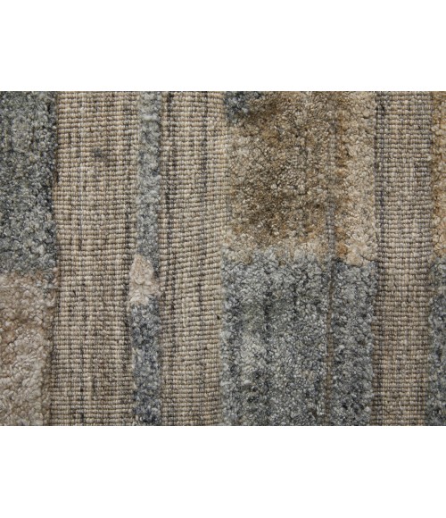 Feizy Elias GRAY/IVORY ELS69FXF 2 ft. 9 in. X 10 ft. Rectangle Rug