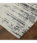 Feizy Coda Industrial Abstract, Black/White, 9' x 12' Area Rug