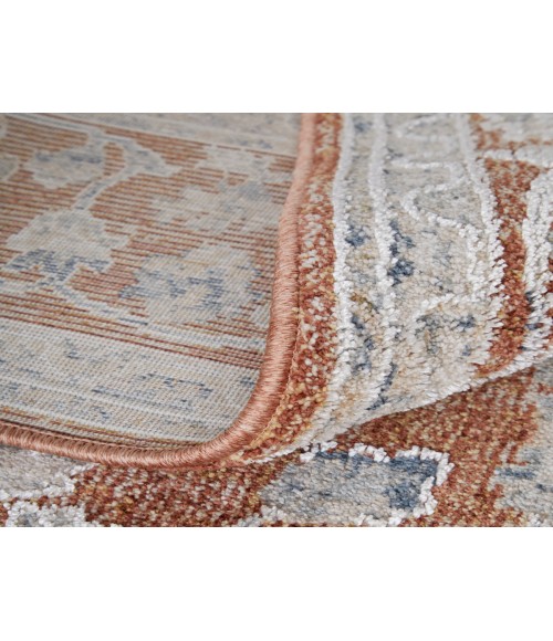 Feizy Pasha TERRACOTTA/IVORY PAS39M7F 2 ft. X 3 ft. Rectangle Rug