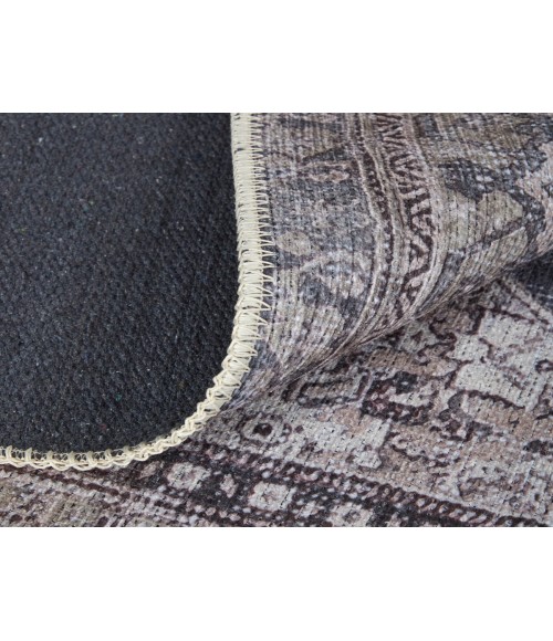 Feizy Percy CHARCOAL/IVORY Rug PRC39PBF 5 ft. 3 in. X 7 ft. 6 in. Rectangle - Rugs Town Feizy Percy CHARCOAL/IVORY PRC39PBF 5 ft. 3 in. X 7 ft. 6 in. Rectangle Rug