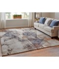 Feizy Gilmore BLUE/IVORY Rug GIL39MKF 5 ft. 3 in. X 8 ft. Rectangle - Rugs Town Feizy Gilmore BLUE/IVORY GIL39MKF 5 ft. 3 in. X 8 ft. Rectangle Rug