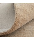 Feizy Luna Casual Solid, Tan, 8' x 11' Area Rug