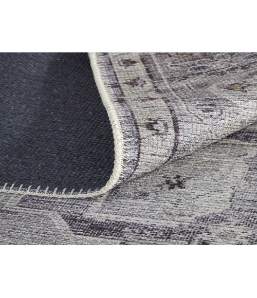 Feizy Percy GRAY/IVORY Rug PRC39PCF 7 ft. 10 in. X 9 ft. 10 in. Rectangle - Rugs Town Feizy Percy GRAY/IVORY PRC39PCF 7 ft. 10 in. X 9 ft. 10 in. Rectangle Rug