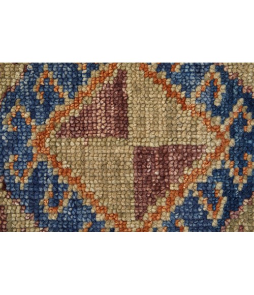 Fillmore Area Rug Feizy Fillmore Bohemian & Eclectic Geometric, Red/Green/Blue, 2'-6" x 12' Runner