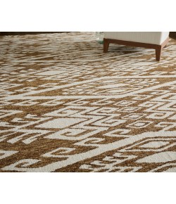 Feizy Wallace Brown/White WAL8A43F 2 ft. X 3 ft. Rect. Rug