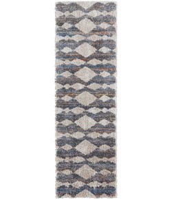 Feizy Mynka 39IFF GRAY/MULTI Area Rug 2 ft. 6 in. X 8 ft. Runner