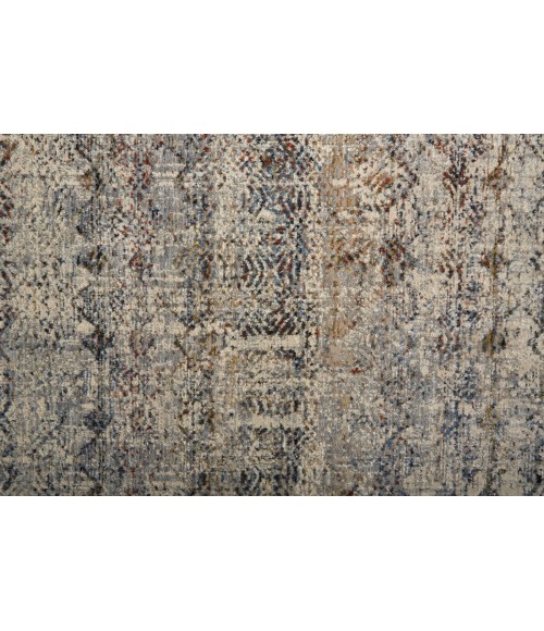 Kaia Area Rug Feizy Kaia Rustic Distressed, Tan/Ivory/Blue, 2'-6" x 10' Runner