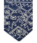 Feizy Belfort Vintage Medallion, Blue/Ivory, 10' x 14' Area Rug