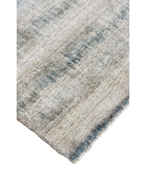 Feizy  Mackay Handwoven Graident Rug, Aegean Blue/Warm Gray, 10ft x 14ft Area Rug