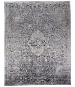 Feizy Sarrant 3966F GRAY Area Rug 9 ft. 6 in. X 12 ft. 7 in. Rectangle
