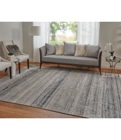 Feizy Macklaine 39LEF GRAY Area Rug 12 ft. X 15 ft. Rectangle