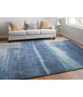 Feizy Anya BLUE/IVORY ANY8921F 2 ft. X 3 ft. Rectangle Rug
